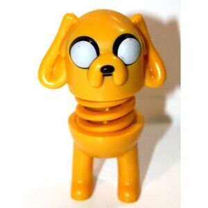 2014 McDonalds Adventure Time Cartoon Network Yellow Jake Spring Dog Action Toy